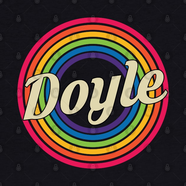 Doyle - Retro Rainbow Style by MaydenArt